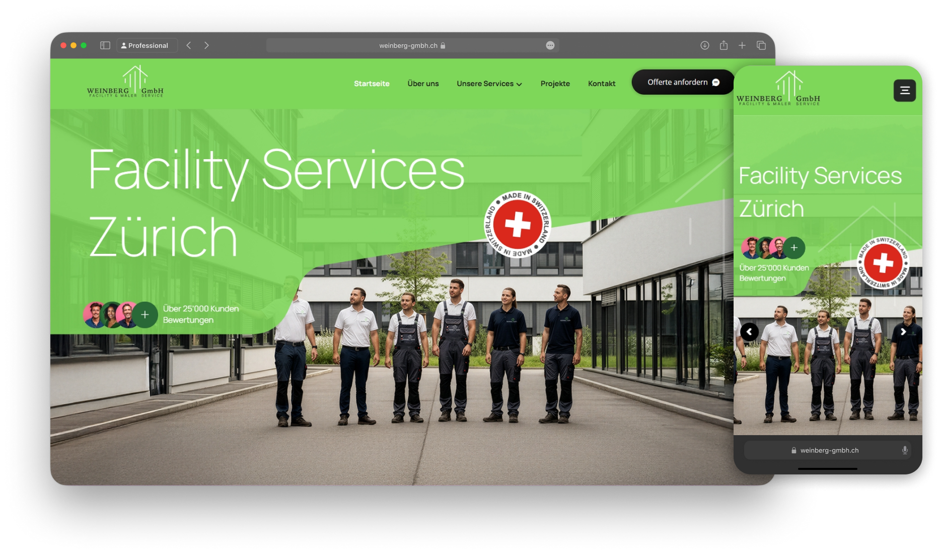 Weinberg   Website development